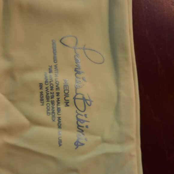 Frankie's Bikinis Malia Top Charlie Bottom Rare Pineapple Colour Like New Mint - Picture 9 of 9